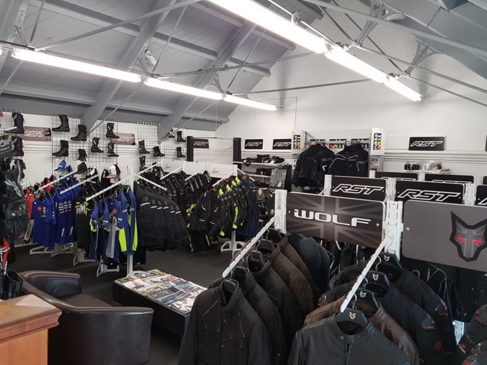 Motorcycle clothes store 2024 near me