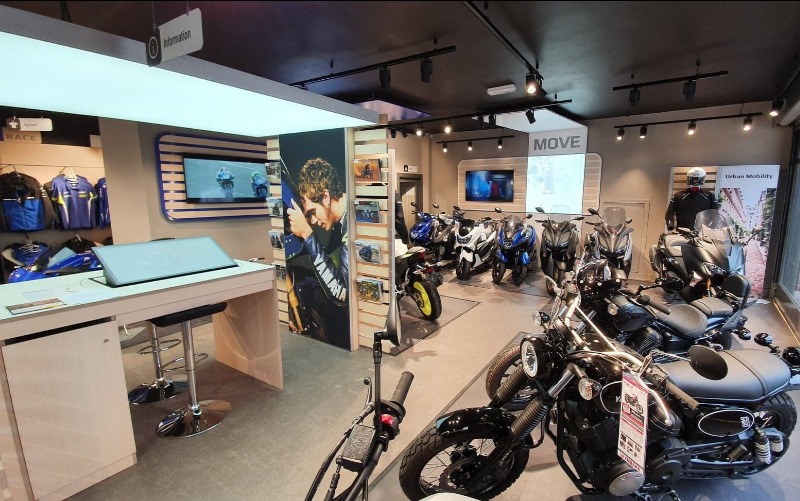 Yamaha motorcycle outlet shop