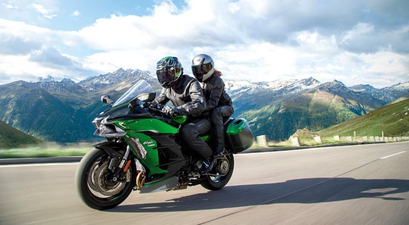 Complimentary panniers on Versys 1000 and Ninja H2 SX range ...