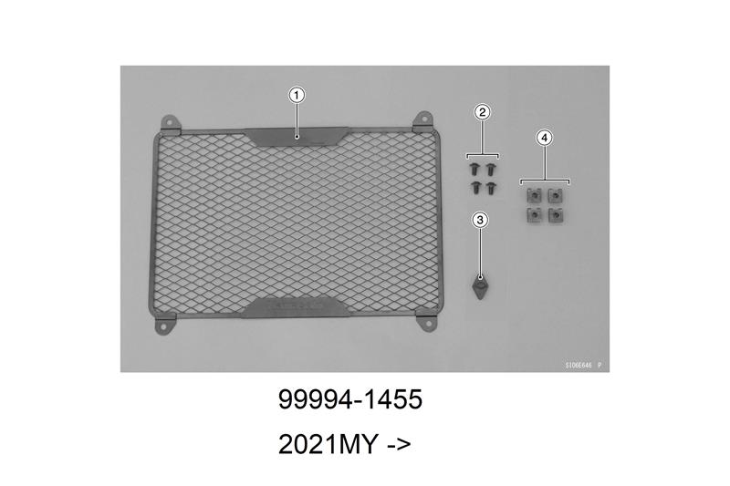 Radiator screen Z900RS