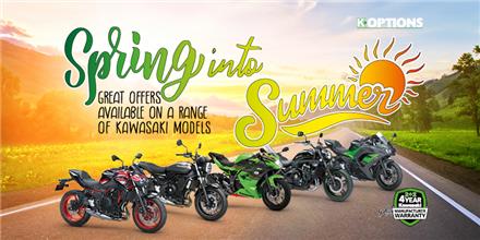 Spring into Summer With Kawasaki's Latest Offers!