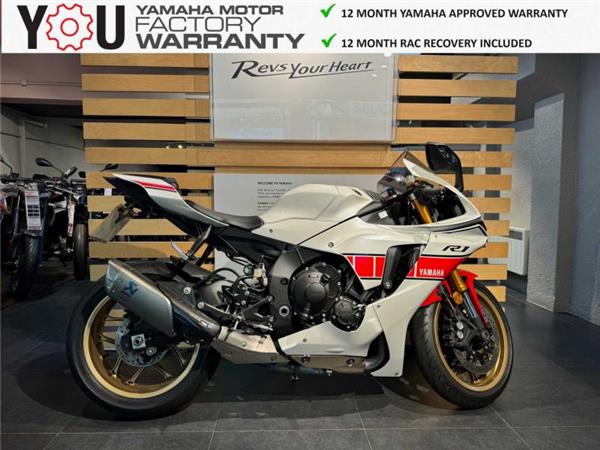 2023 Yamaha YZF-R1 60 ANNIVERSARY SILKY WHITE