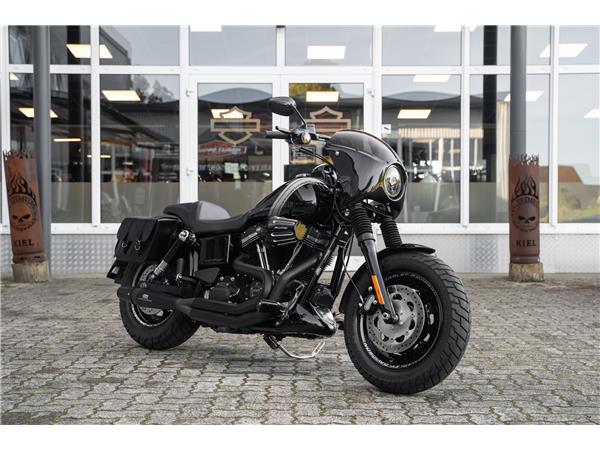 Harley-Davidson Kiel DYNA FAT BOB FXDF 103 CUI - Red Thunder Auspuff