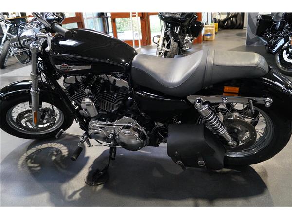 2015 Sportster 1200 Custom mit MILLER Auspuff mit Garantie XL1200C 35KW/48PS möglich