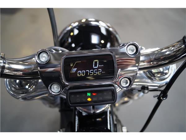 2021 Softail Standard KESS-TECH Auspuff - vorverlegte Fußrastenanlage Soziussitz FXST