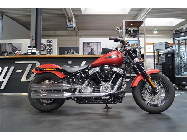 2019 Softail Slim mit seitlichen Kennzeichenhalter aus 1. Hand mit Garantie