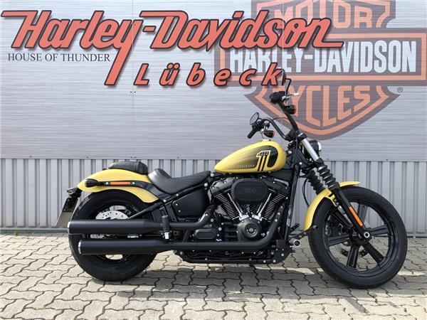 FXBBS Street Bob 114 Vorverlegte Fußrastenanlage