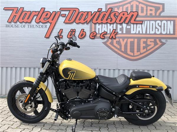 FXBBS Street Bob 114 Vorverlegte Fußrastenanlage