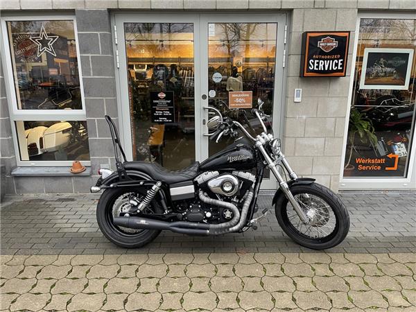 FXDB Dyna Street Bob REDTHUNDER AUSPUFF