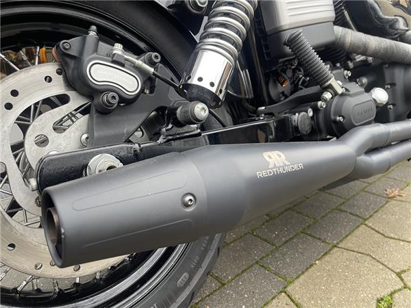 FXDB Dyna Street Bob REDTHUNDER AUSPUFF