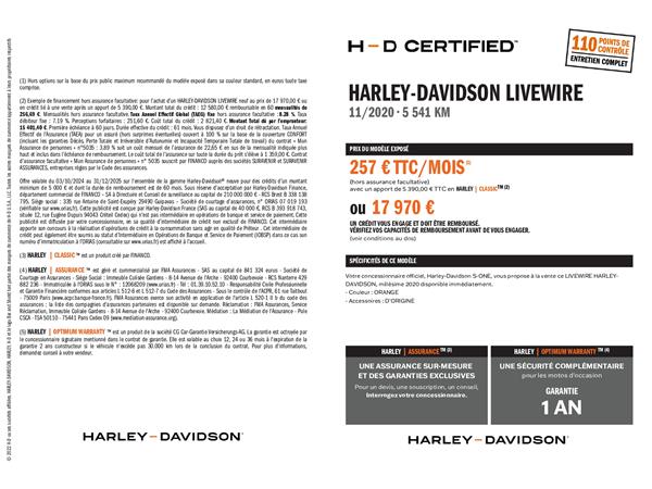 2020 HARLEY-DAVIDSON LIVEWIRE