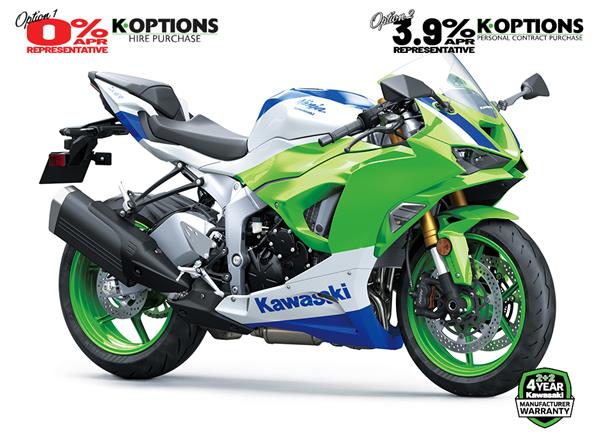 2024 Ninja ZX-6R 40th Anniversary Edition