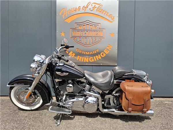 FLSTN Softail DeLuxe mit Jekill & Hyde\\
