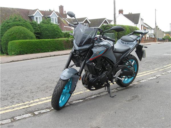 Yamaha MT-03. Great condition, top box fitted.