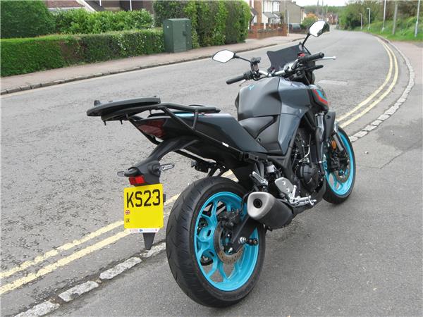 Yamaha MT-03. Great condition, top box fitted.