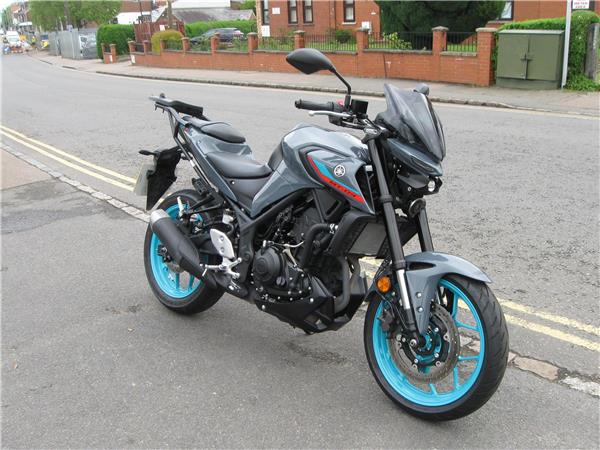Yamaha MT-03. Great condition, top box fitted.