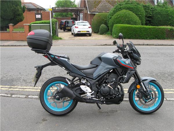 Yamaha MT-03. Great condition, top box fitted.