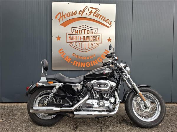 XL1200T Sportster Super Low mit KessTech Auspuff