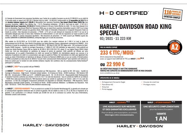 2021 HARLEY-DAVIDSON ROAD KING