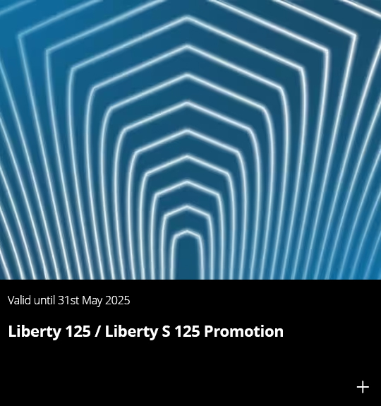 LIBERTY 125 / LIBERTY S 125 PROMOTION