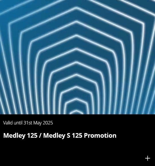 MEDLEY 125 / MEDLEY S 125 PROMOTION