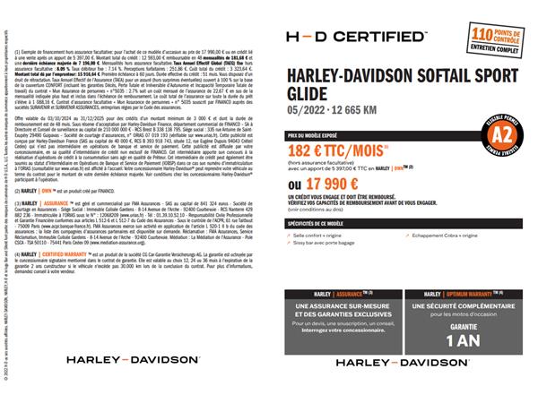 2022 HARLEY-DAVIDSON SPORT GLIDE