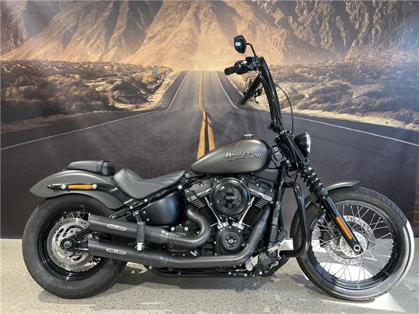 FXBB Softail Street Bob Miller Auspuff uvm