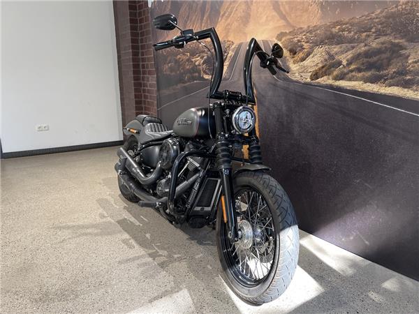 FXBB Softail Street Bob Miller Auspuff uvm