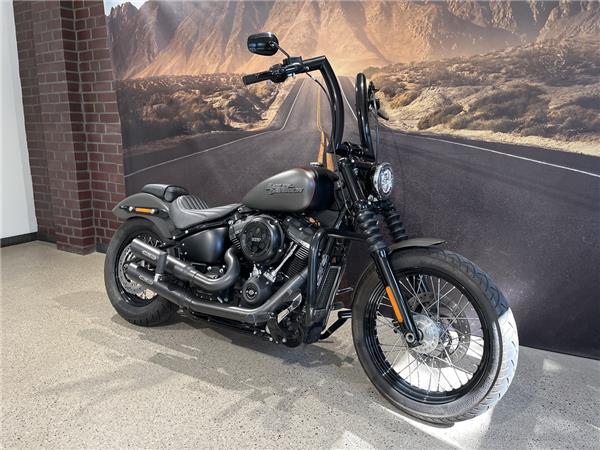 FXBB Softail Street Bob Miller Auspuff uvm
