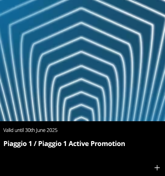 PIAGGIO 1 / PIAGGIO 1 ACTIVE PROMOTION
