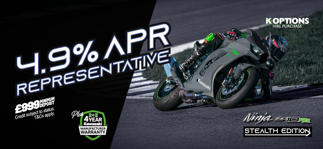 Ninja ZX-10RR Stealth Edition now available!