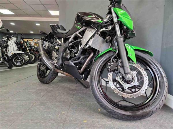 2024 Kawasaki Z125 Green