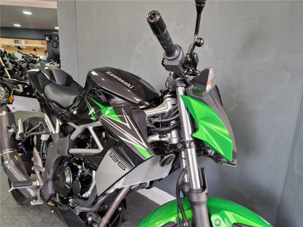 2024 Kawasaki Z125 Green