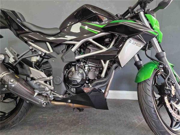 2024 Kawasaki Z125 Green