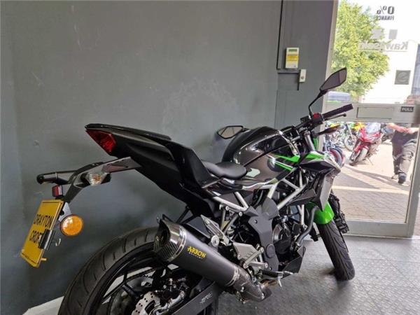 2024 Kawasaki Z125 Green
