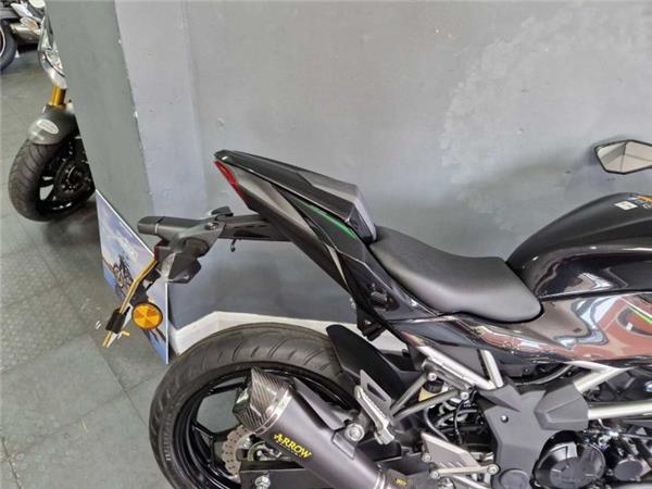 2024 Kawasaki Z125 Green
