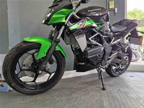 2024 Kawasaki Z125 Green