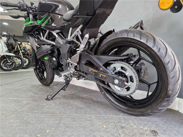 2024 Kawasaki Z125 Green