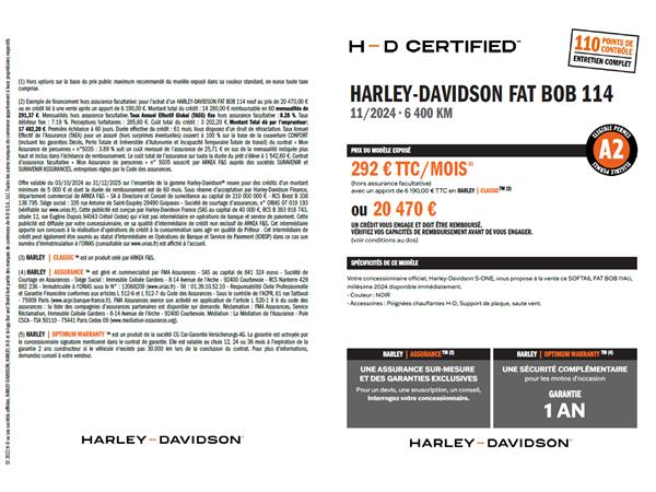 2024 HARLEY-DAVIDSON FAT BOB