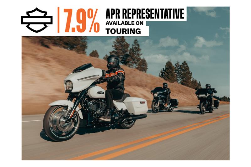 7.9% APR Representative Now available on HD Grand American Tourers