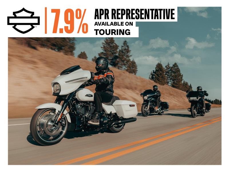 7.9% APR Representative Now available on HD Grand American Tourers