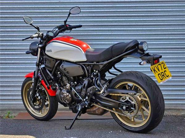 2022 Yamaha XSR 700 (MTM690) White