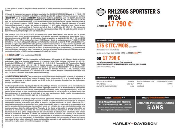 2024 HARLEY-DAVIDSON SPORTSTER 1250