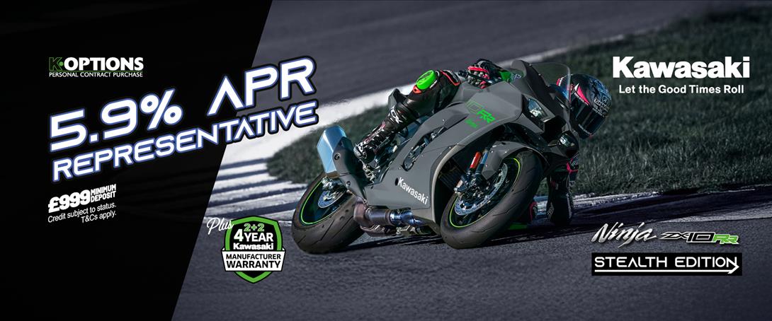Ninja ZX-10RR Stealth Edition now available!