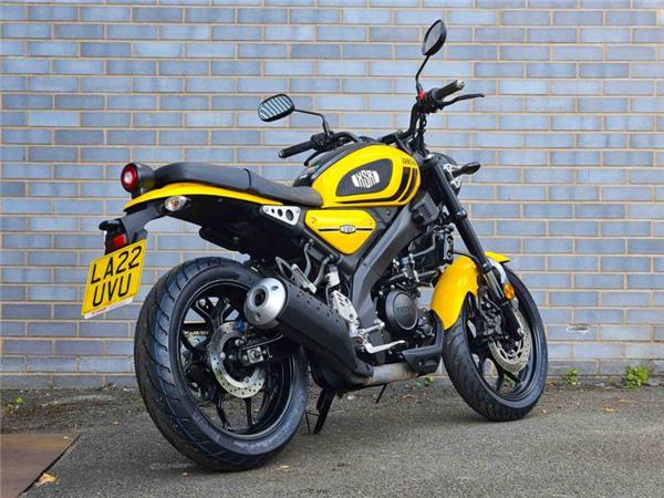 2022 Yamaha XSR 125 (MTM125) Yellow