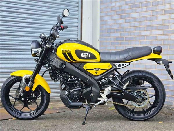 2022 Yamaha XSR 125 (MTM125) Yellow