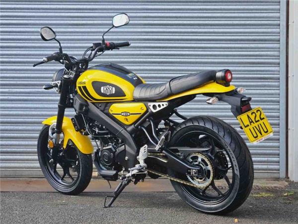 2022 Yamaha XSR 125 (MTM125) Yellow
