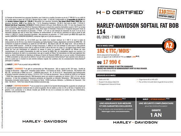 2021 HARLEY-DAVIDSON FAT BOB