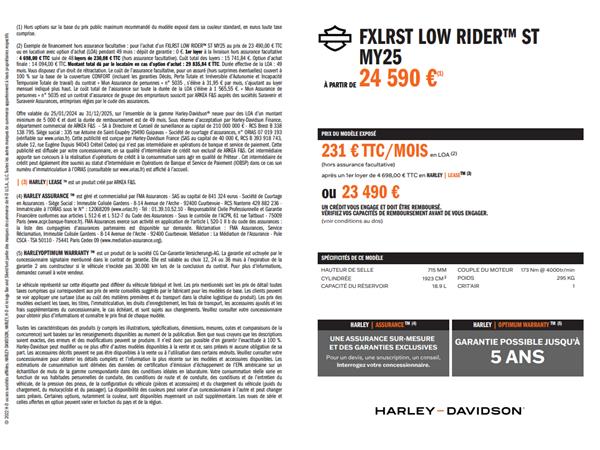 2025 HARLEY-DAVIDSON LOW RIDER