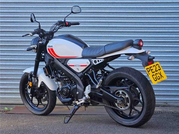 2023 Yamaha XSR 125 (MTM125) White